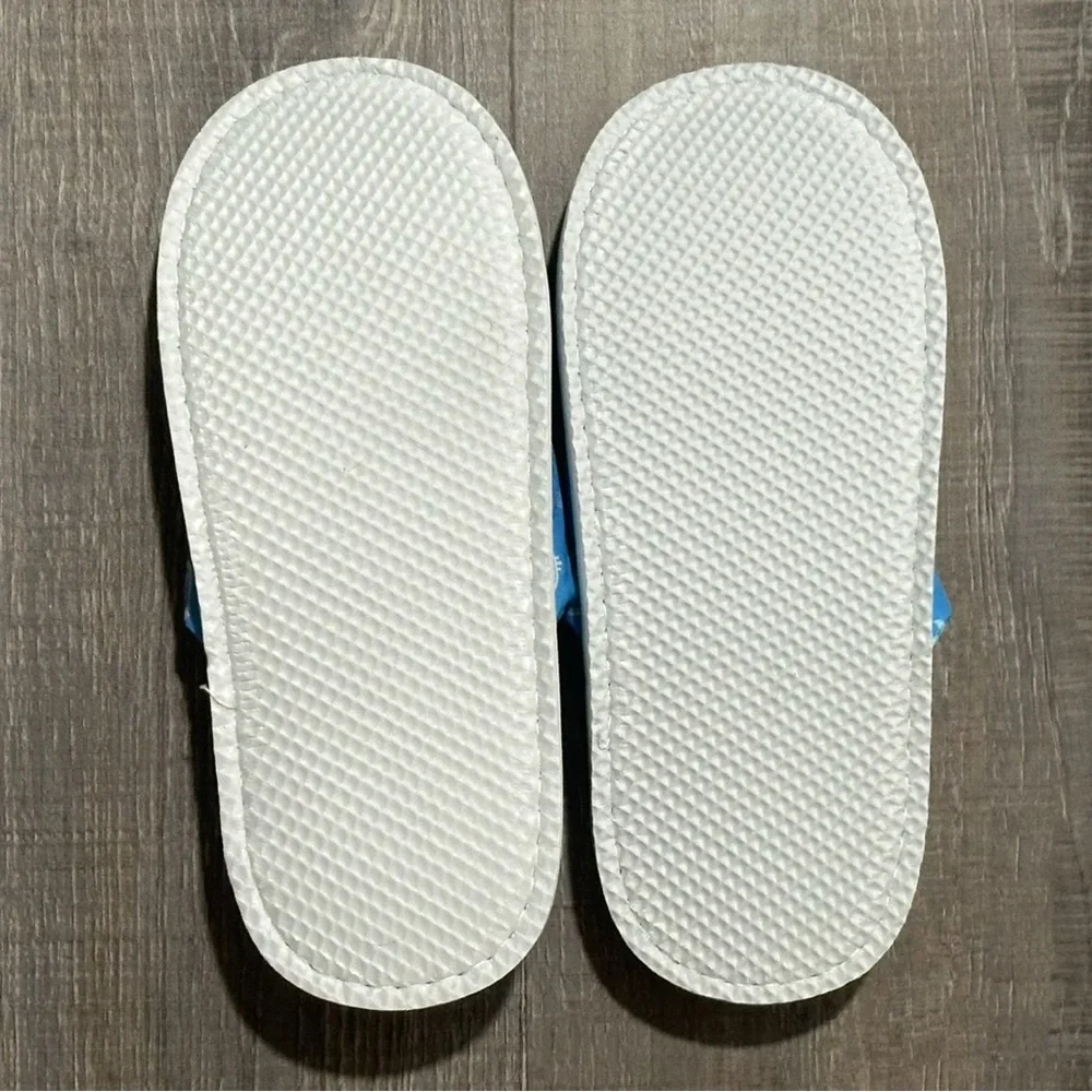 New Disney Big Kids Size 3 Blue Slippers from Tokyo Disney